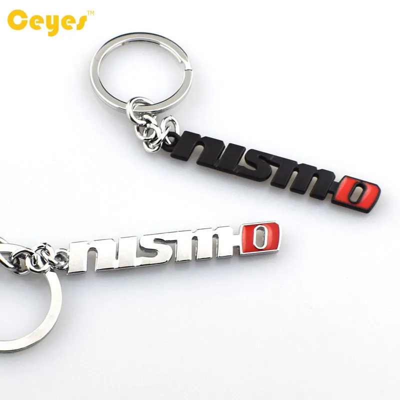 3D Metal Car Care Bely Ceyrings Przypadek Nismo Emblem dla Nissana Qashqai Juke X-Trail Tiida T32 Key Key Accessories Styl221G Styl221g