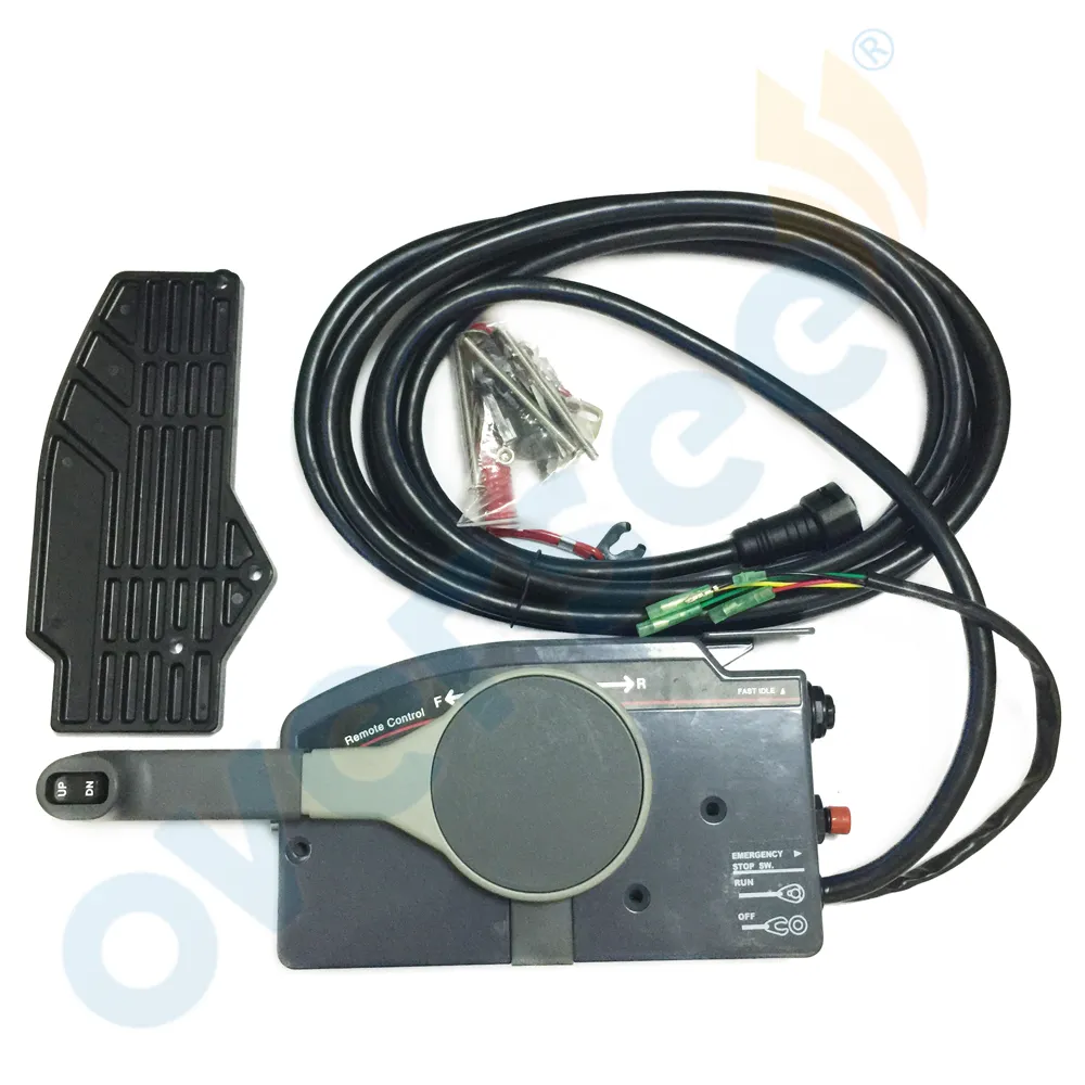 Wholesale 703 48205 15 Parts Outboard Remote Control Box 10Pin Cable For  Yamaha Motor Boat Accessories 703 48205 17 Push To Open From Wls3176,  $148.75