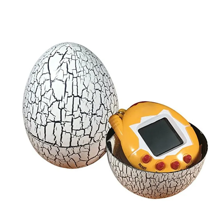 Tamagotchi Tumbler Toy Perfetto bambini Regalo di compleanno Dinosaur Egg Animali virtuali su un portachiavi Digital Pet Electronic Game Natale