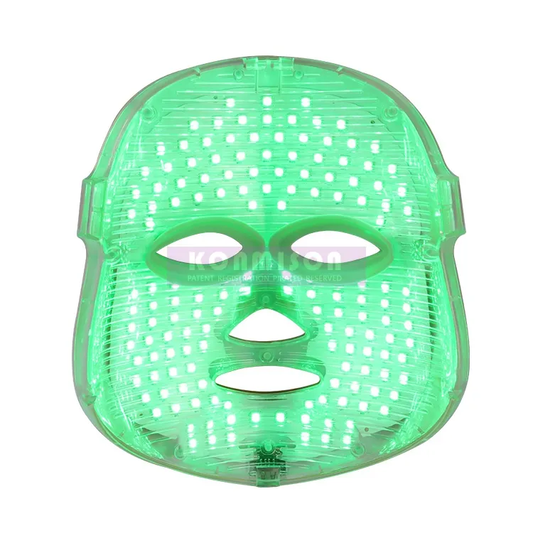 Visage lumière led machine de thérapie photon beauté couleur enlever l'acné  lampe UV masque nano pulvérisation lumière rouge therapie dispositif