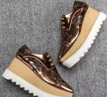 stella mccartney rose gold shoes