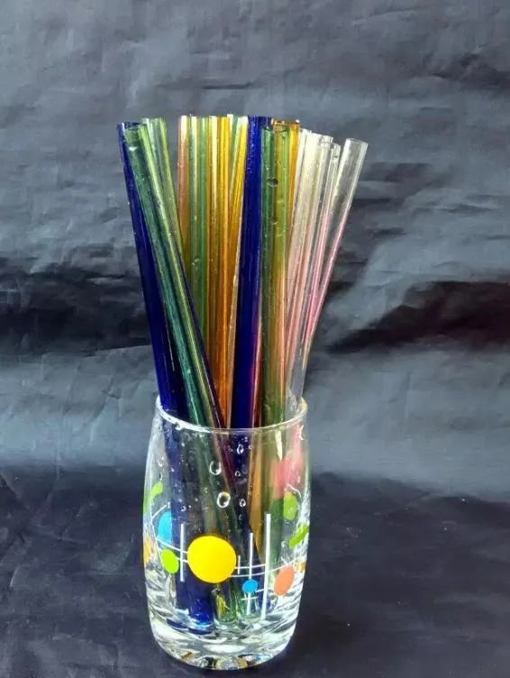 Atacado Acessórios para Cachimbo de Água - tubo de vidro borosilicato 20 cm de diâmetro 8mm