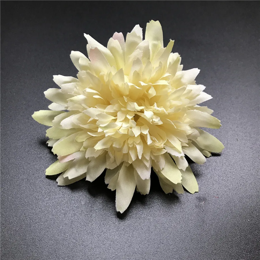 100 Stück Chrysanthemen künstliche Seidenblumen für Hochzeit, Heimdekoration, 9 cm, Gänseblümchen, Mariage, Flores, Dekoration, Blumen, Pflanzen