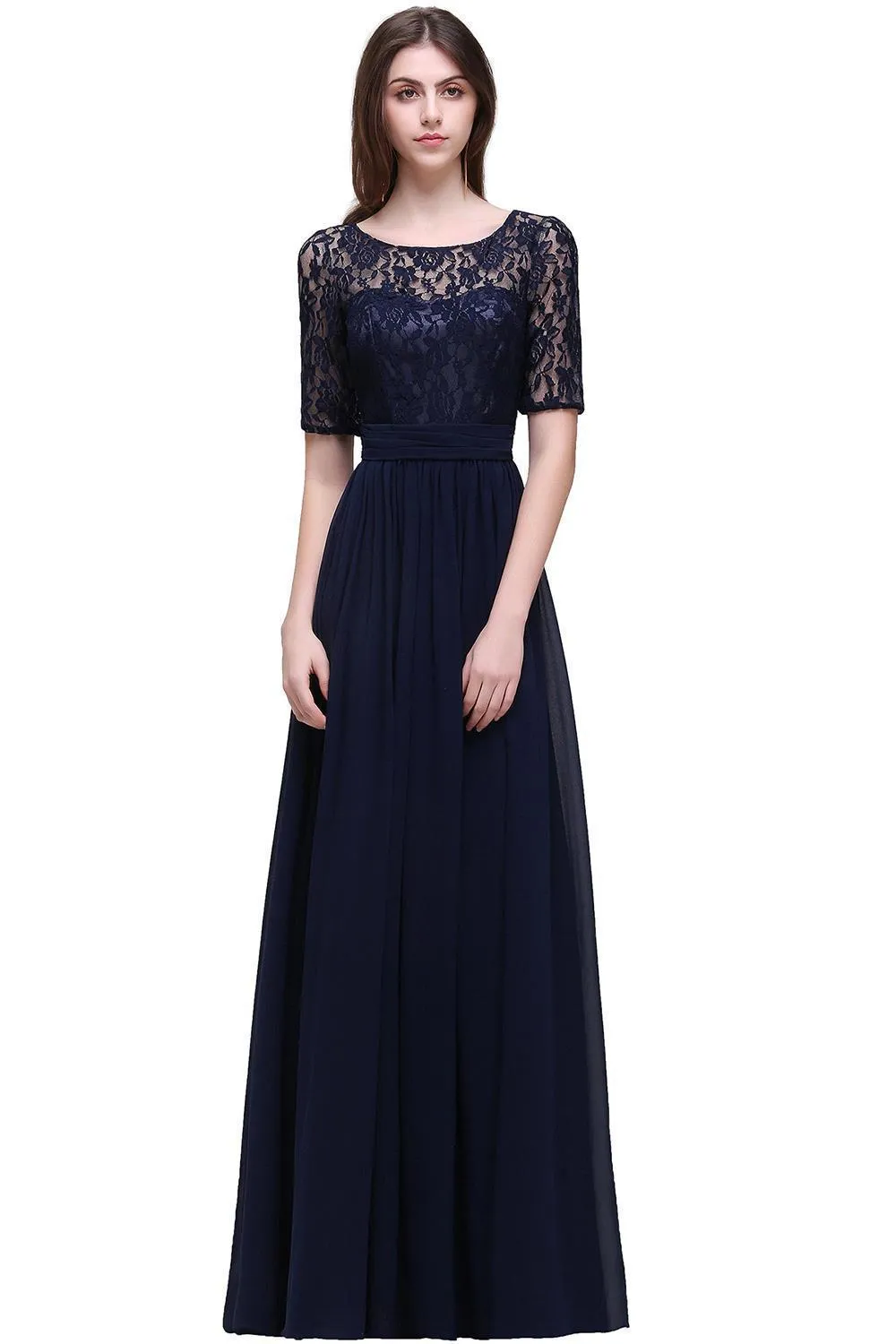 nordstrom navy blue bridesmaid dresses One-Shoulder-Navy-Blue-Bridesmaid-Dresses-Cheap-Tulle-Bridesamid-Dresses -ARD1148-2_1200x.jpg?v=1740837088