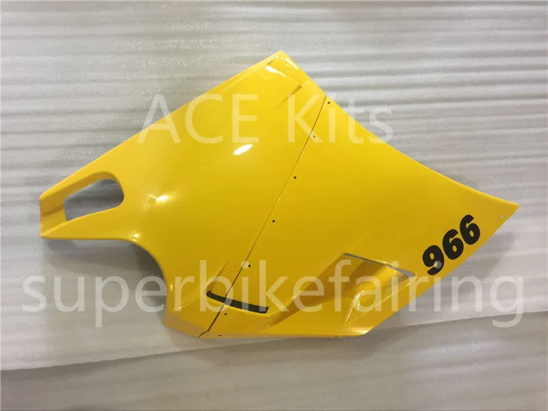 3 free gifts Complete Fairings Forfor Dukati 748 916 1998 Dukati 996 998 1998 1996 200 20012 Dukti 748 1998 Motorcycle body kit Yellow White