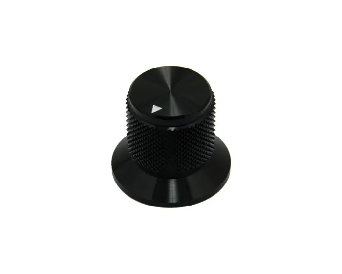 Bouton de potentiomètre électronique HIFI noir, 30x25mm, partie numérique, bouton de commutation de volume sonore, bouton d'amplificateur à Tube, DIY