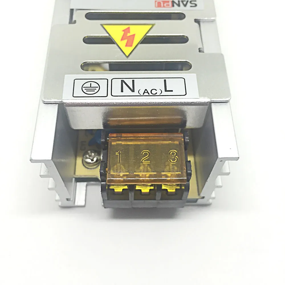 1 stks 60W LED-drivercircuit LED-voeding DC12V-schakelaar voeding AC naar DC LED-verlichting Transformator ultra dunne aluminium shell driver