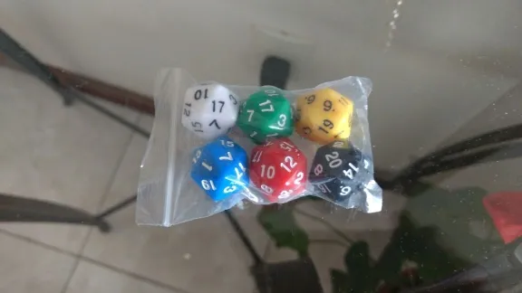 D20 Dice Yirmi taraflı kalıp rpg dd altı opak renkler çok reçine çok reçine polehedral yanlar için zar