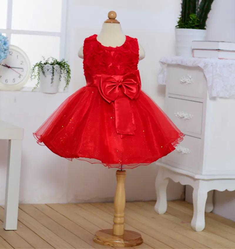 Vendita calda tutu rosa bianco abiti economici una linea rosa fiore ragazza abiti promozione ragazze pageant abiti comunione organza 4 t 12 t abito spettacolo