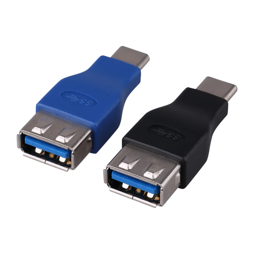 Livraison gratuite 2 pcs/lot USB 3.1 Type C mâle USB-C vers USB 3.0 Type A femelle OTG hôte adaptateur convertisseur