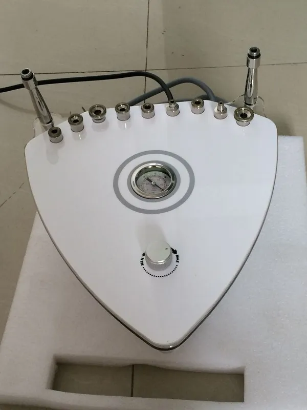 Machine portative de rajeunissement de peau et de lifting de microdermabrasion de cristal et de diamant de dermabrasion