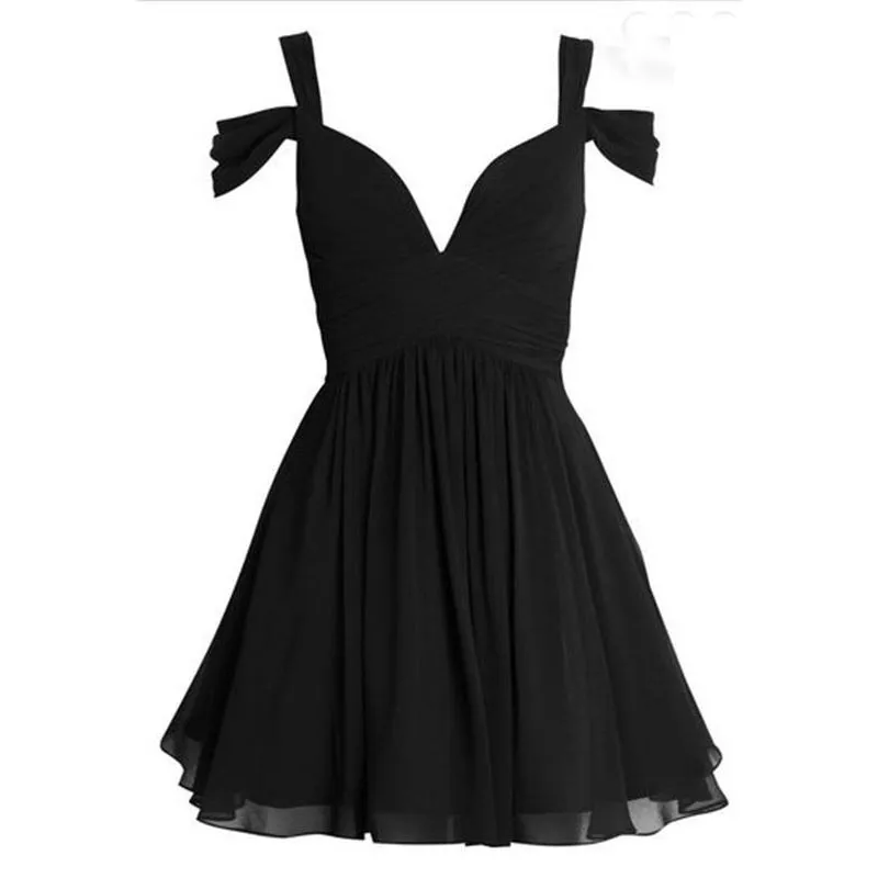 Cute Dresses 2017 New Short Prom Dress Sexy Sweetheart Spaghetti Straps Summer Mini