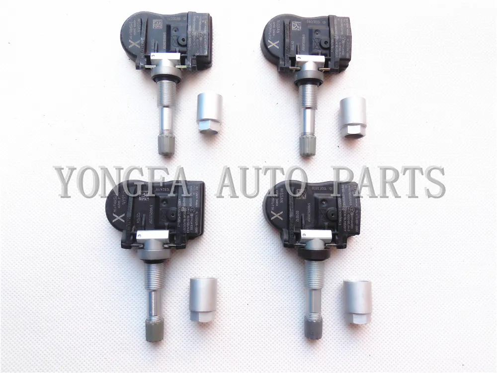 OEM 40700-3AN1A TPMS Sensor SET 4 para 2011-2013 Nissan Cube Sentra