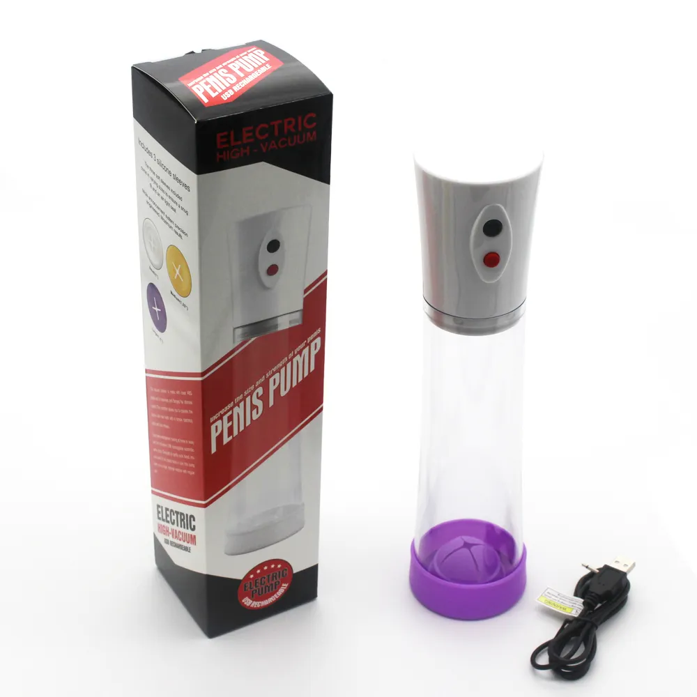 Rechargeable Vacuum Penis pump up sprayer for Male