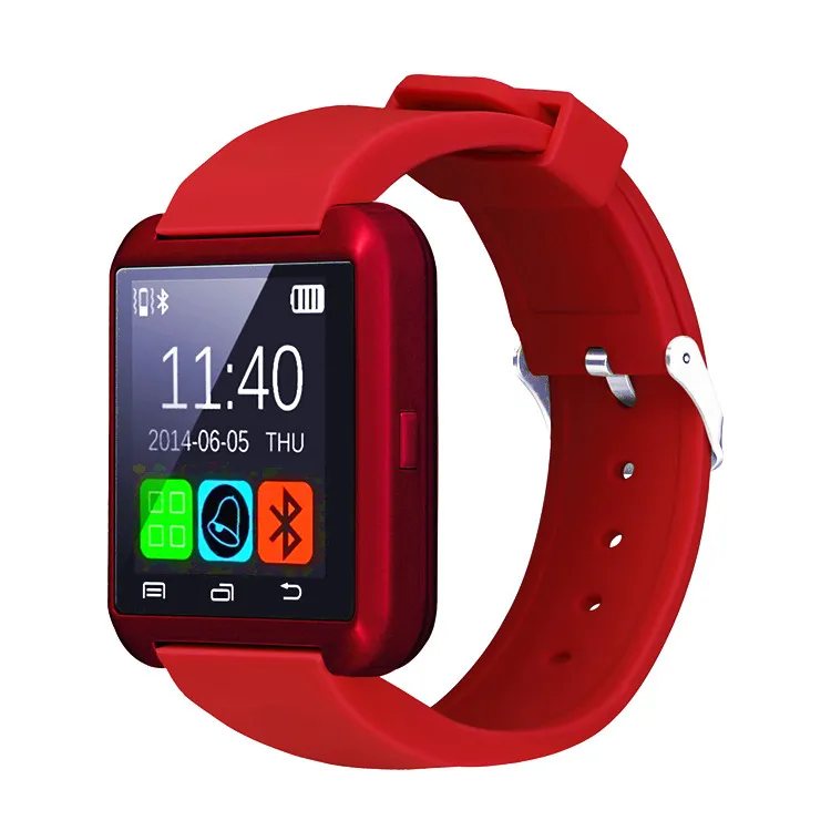 ساعة Bluetooth Smart Watch U8 Wireless Bluetooth Smartwatches Touch Screen Watch Smart Watch مع فتحة بطاقة SIM لنظام Android IOS مع صندوق البيع بالتجزئة