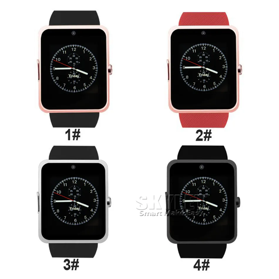 GT08 Bluetooth Dz09 Smartwatch With SIM Card Slot For Android Smartphones NFC Support 1.44 Inch Screen Retail Box Included From Superfast 6.06 DHgate.Com