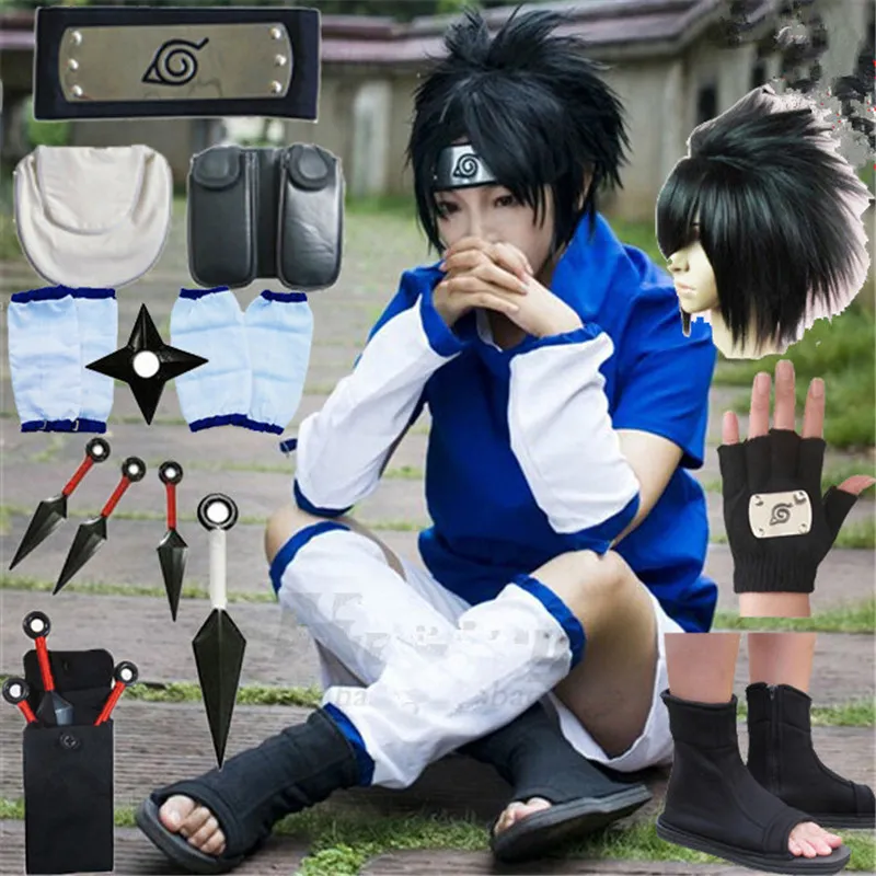 roupinha pet fantasia cosplay anime sasuke naruto shippuden