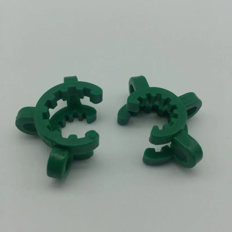 10mm 14mm 19mm Plastic Keck Clip Clips Laboratory Lab Clamp Clip Plastic Lock for Glass Bongs Wate Pipes Adapter NC Wholesale