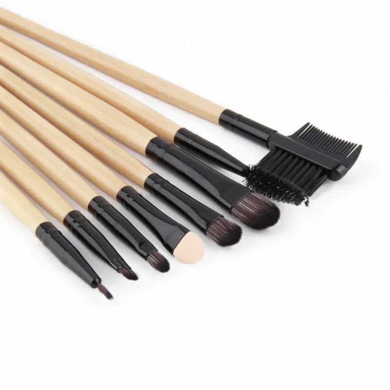 Makeup Brushes Sets 24 st Professionell Makeup Verktyg Borstar Foundation Borstar Kabuki Professionell Makeup Brush Set