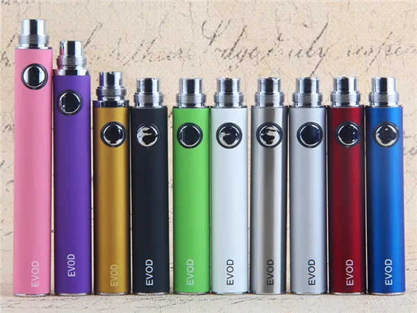 MOQ Vapes EVOD baterias ecig 650 900 1100 mah 510 vape bateria cigarro eletrônico para cartuchos ce4 atomizador