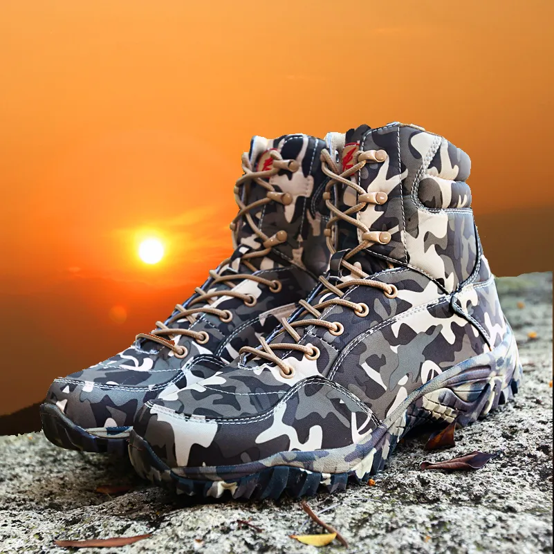 Grey tactical boots sales