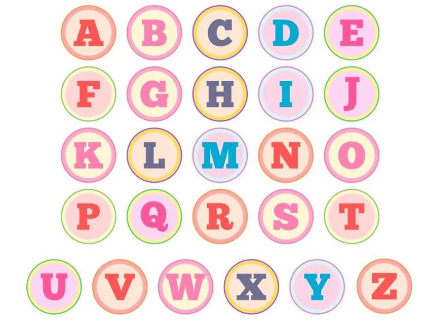 4 Styles Mixed Glass Initial AZ Alphabet 26 Letters Snaps 18MM Glass Snap Button Charms Fit For DIY Button Snap Bracelet Neckla5298322