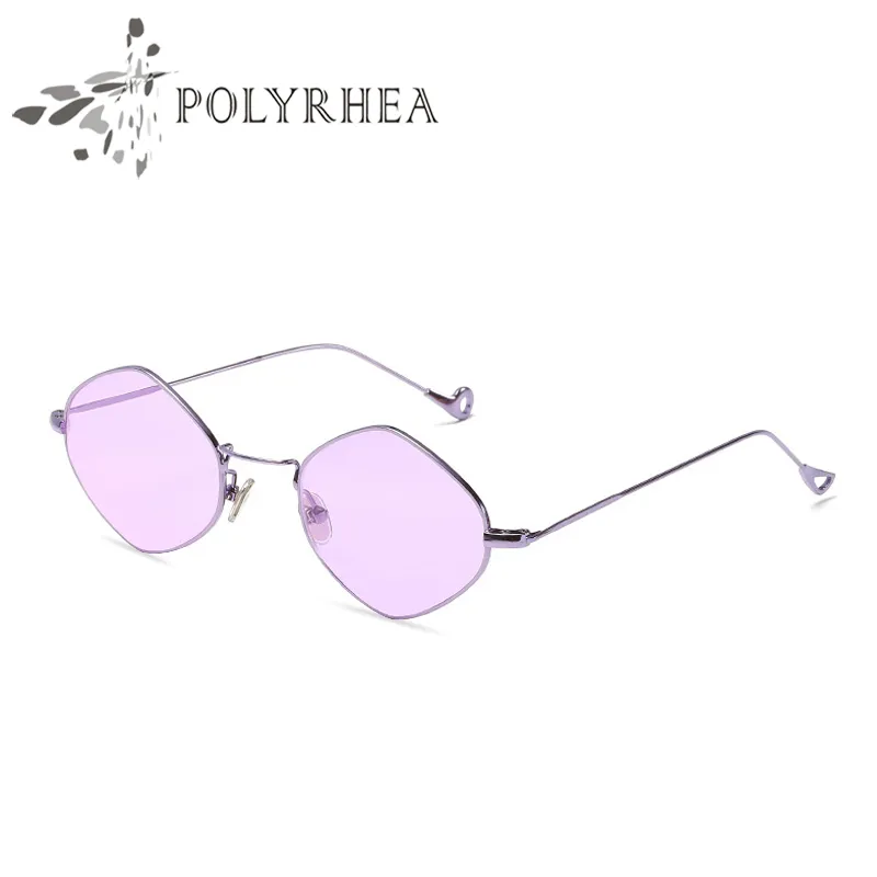 Fashion Ladies's sunglasses Oval Female Sunglasses Alloy Frame Oval Eyewear For Women Vintage Metal Sun glasses With Box And Cases