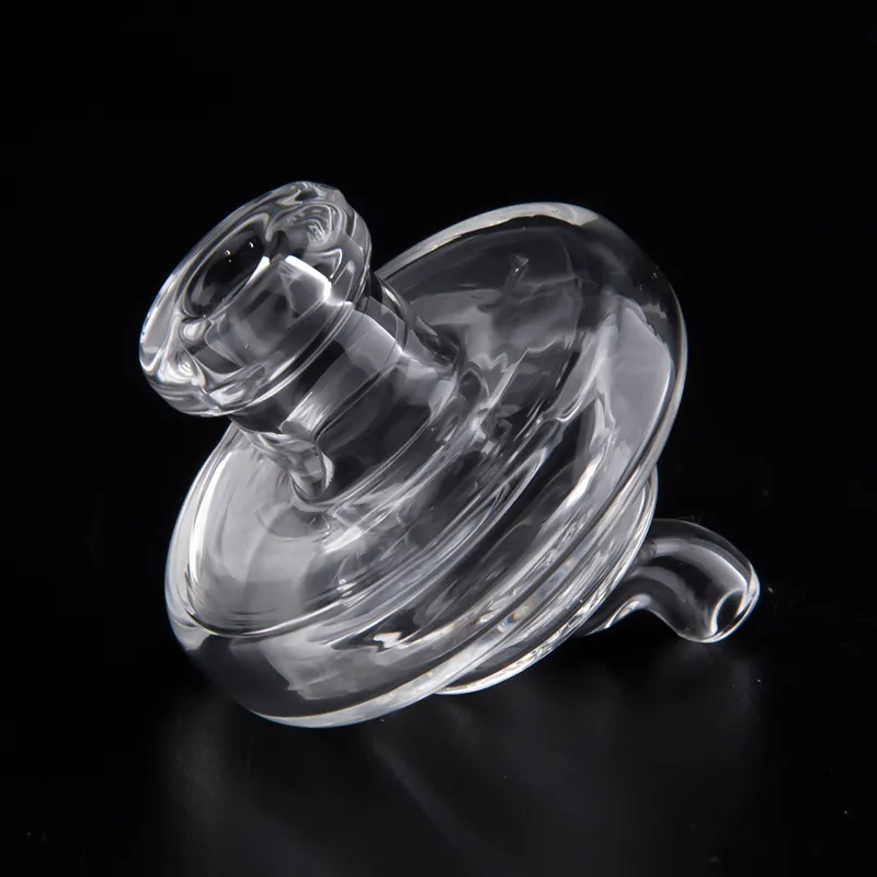 Nuovo arrivo Bolla di vetro Carb Cap Accessori fumatori 34mm Dia Round Ball Dome Ufo CarbCap quarzo Thermal Banger Glass Bong