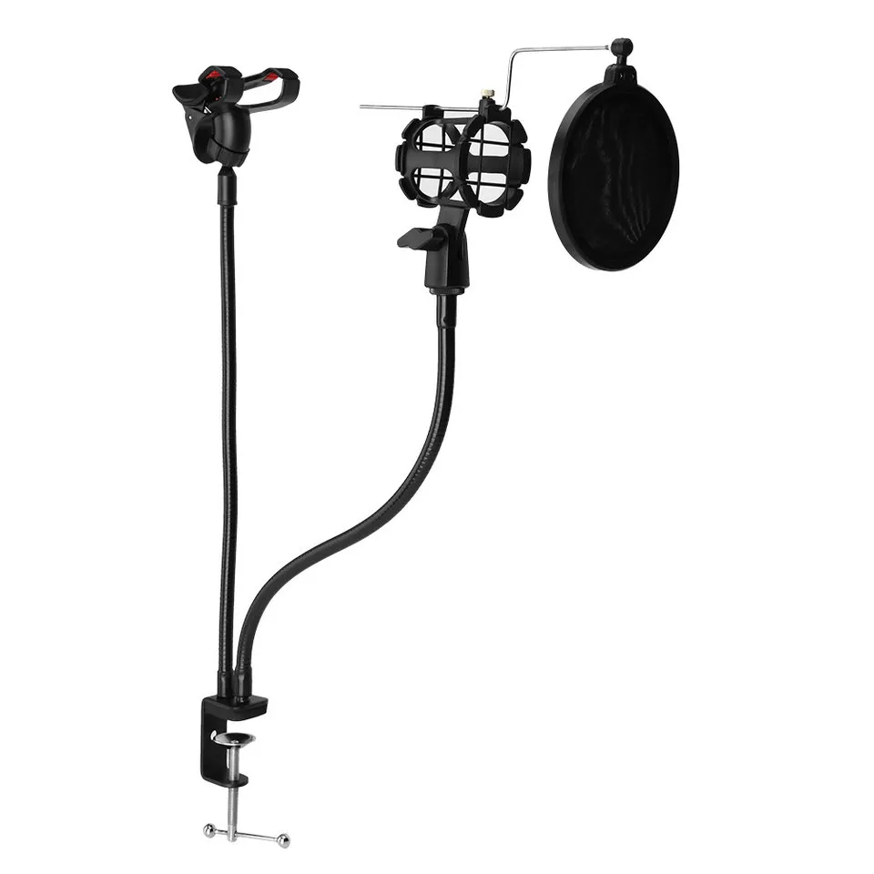 Karaoke microphone sales with phone holder