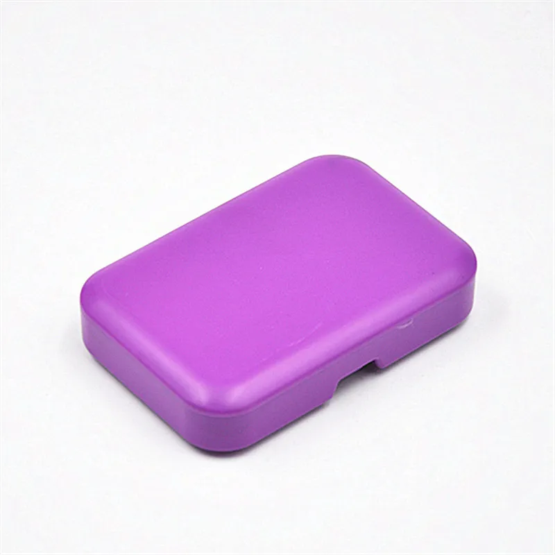 Plastic Rectangle Tobacco Box Cigarette Storage Case for Rolling Paper Smoking Pipe Holder Nice Colors Avaiable In Stock