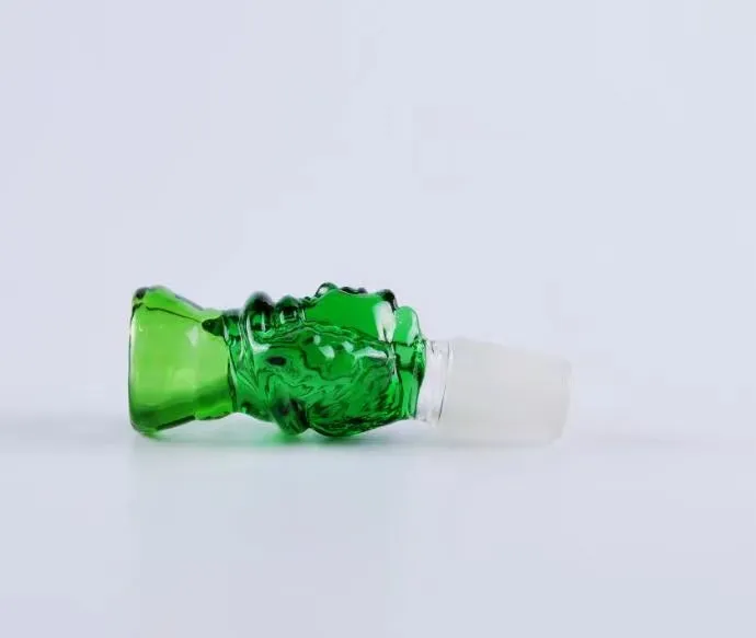 Zubehör für Hornblasen-Glasbongs, bunte Mini-Mehrfarben-Handpfeifen aus Glas, bestes Löffelglas