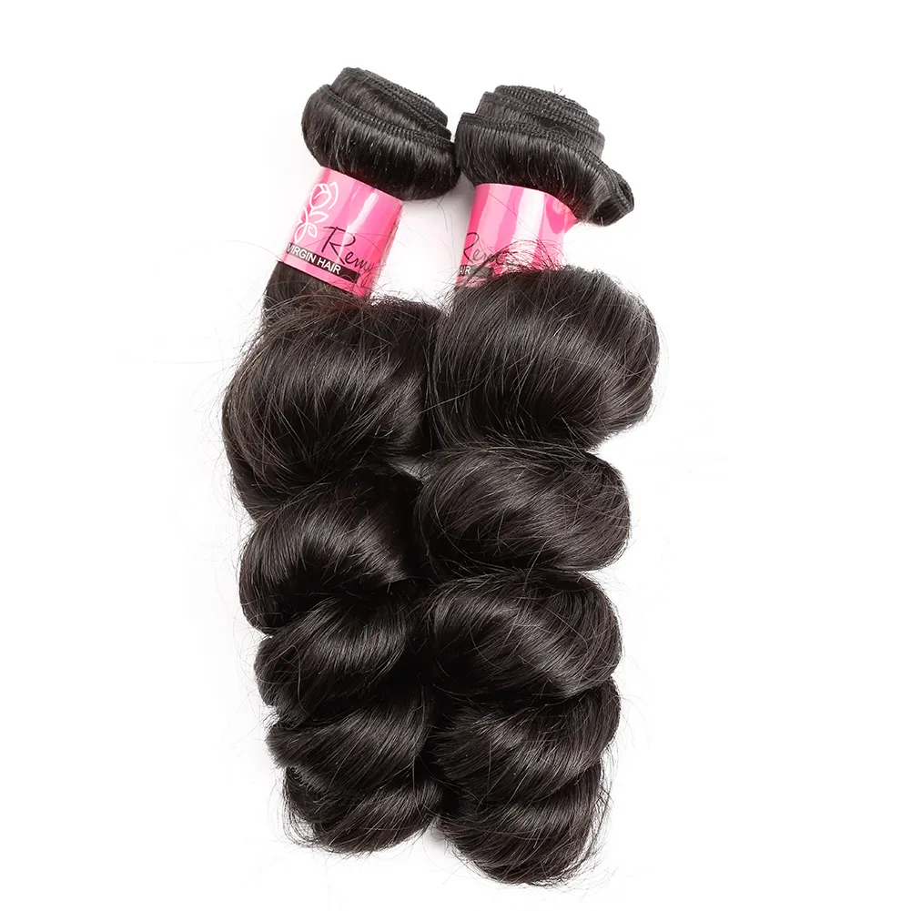 Bättre naturfärg Brasilianska Virgin Hair Bundle Deals Bella Loose Wave Human Hair Weave för att göra Pruik Greatemy Hair Fashion For Women