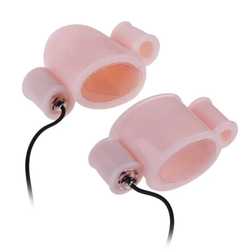 Masturbateur masculin Gland Pénis Stimulation Pénis Gode Masseur Vibrateur Sex Toys pour Hommes Double Moteurs Pénis Manches 0701