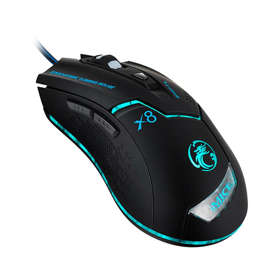 Original IMice X8 Wired Gaming Mouse Profesional 3200 Ppp USB Optical ...