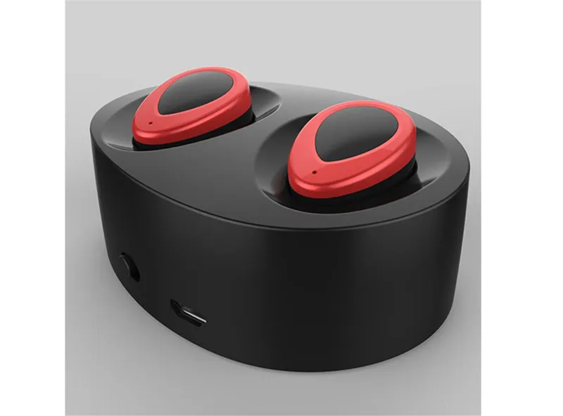 Новые TWS K2 Близнецы True Wireless Bluetooth наушники V4.1 стерео шлемофон с поручая гнездом с MIC для Smartphone iPhone 7 Samsung