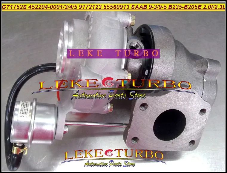 GT1752S 452204-0001 452204-0004 9172123 55560913 SAAB 9-3 9-5 B235E B205E 2.0L 2.3L 1999- turbocharger (2)