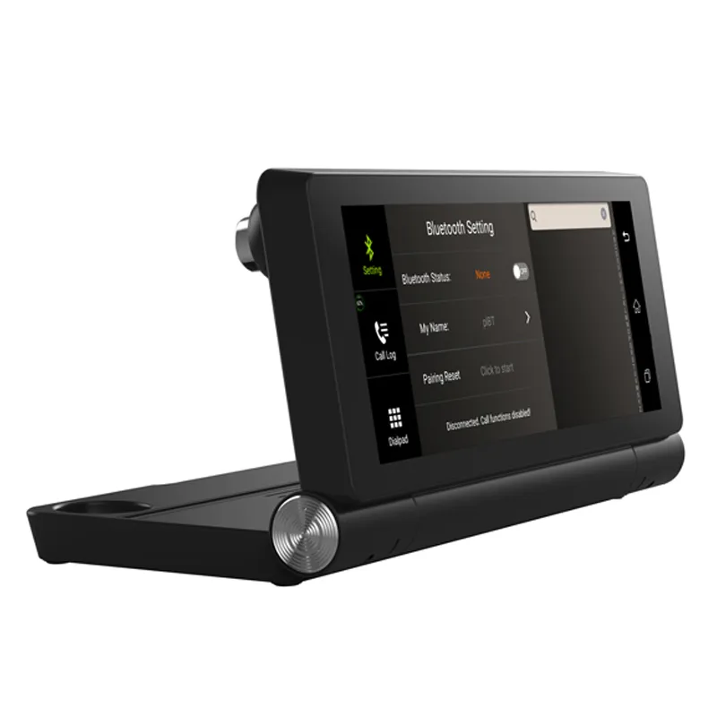 글로벌 4 세대 7 인치 1080P 안 드 로이드 와이파이 자동차 DVR 블루투스 AVIN GPS 네비게이션 듀얼 렌즈 캠코더 대시 보드 비디오 레코더