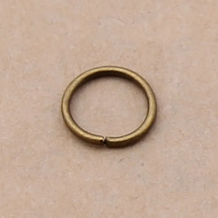 Conjunto de conectores de anel de salto aberto, 1000 peças, 5678 9mm, descobertas, suprimentos de miçangas, 4 cores, diâmetro 07 1mm5256874