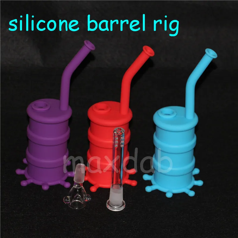 smoking pipes silicone box rigs container Nonstick Wax Containers food grade jars dab tool storage jar oil holder silicon rig
