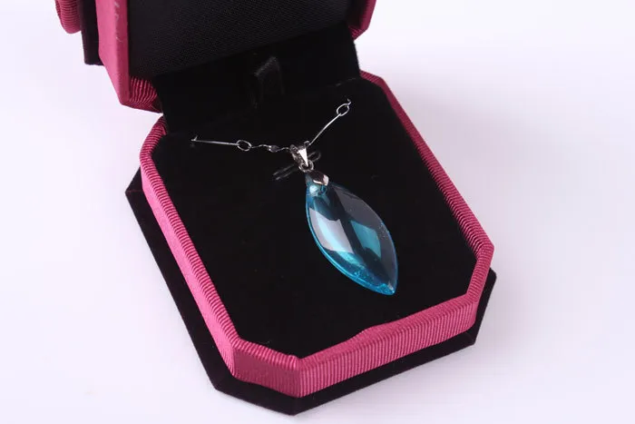 Nieuwkomers sieraden dozen verpakking kettingen hanger fluwelen ring oorbellen elegante klassieke luxe show case box 78 * 67 * 30mm