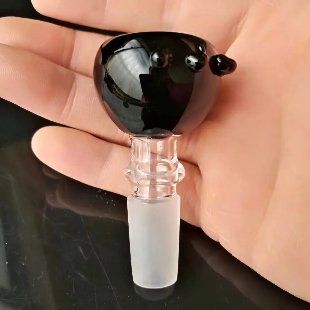 14 mm farbige Sternschalen für Glas-Bubbler und Aschefänger. Glas-Bong-Glasschale für trockene Kräuter
