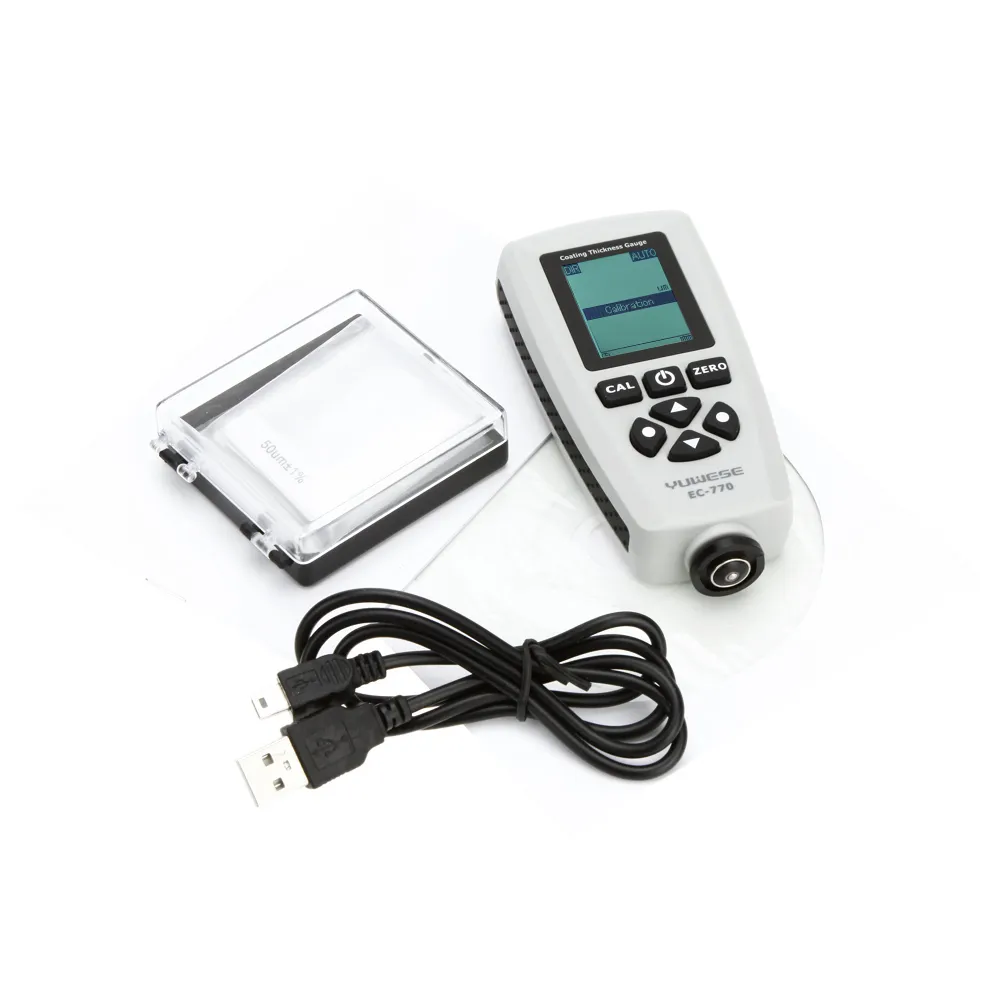 Freeshipping High Accuracy Professional Digital Paint Coating Film Thickness Gauge Meter Tester With LCD Display