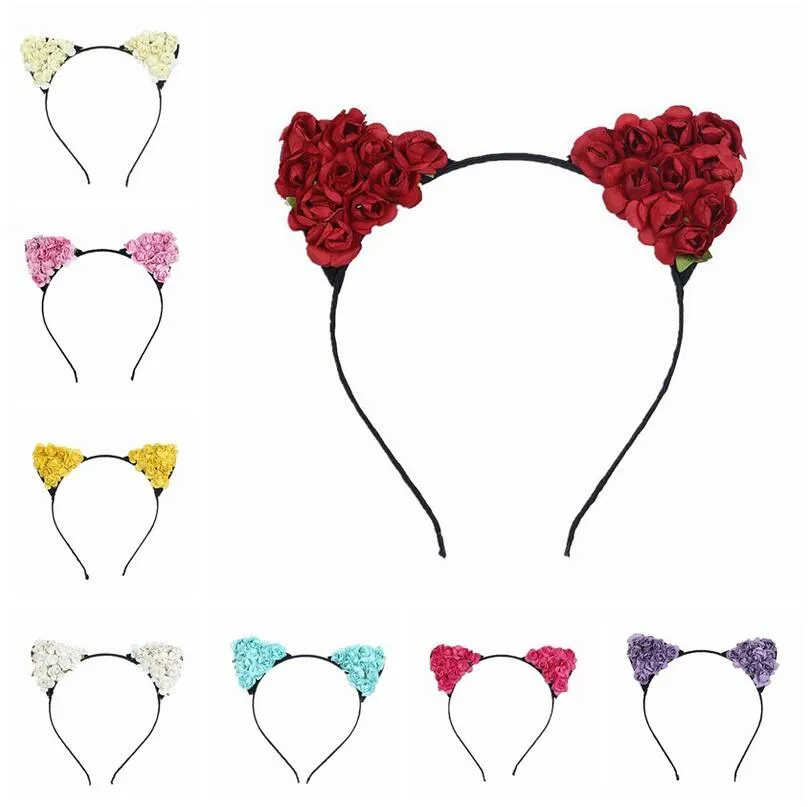 Melhor Presente Novo Pai-Criança Animação Animação Cosplay Gato Ears Hair Hoop Lady DMTG029 Mix Order