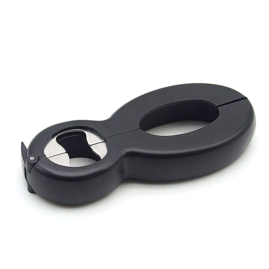 Multi 6in1 Functional Can Opener Pull Tabs, Bottle Caps Bagging Device From Robo, 4.69