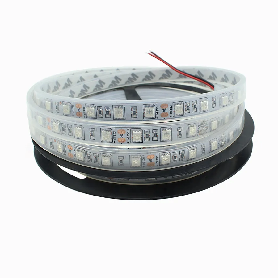 Silicone Waterproof 5M 300LEDS 5050 LED Plant Grow led Strip Light Full Spectrum 5050 Red Blue 4:1 5 :1 for Greenhouse