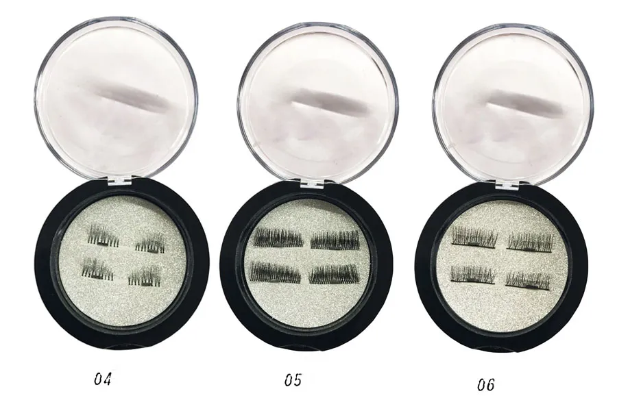마그네틱 아이 속눈썹 3D 허위 자석 속눈썹 연장 3d 속눈썹 연장 마그네틱 속눈썹 메이크업