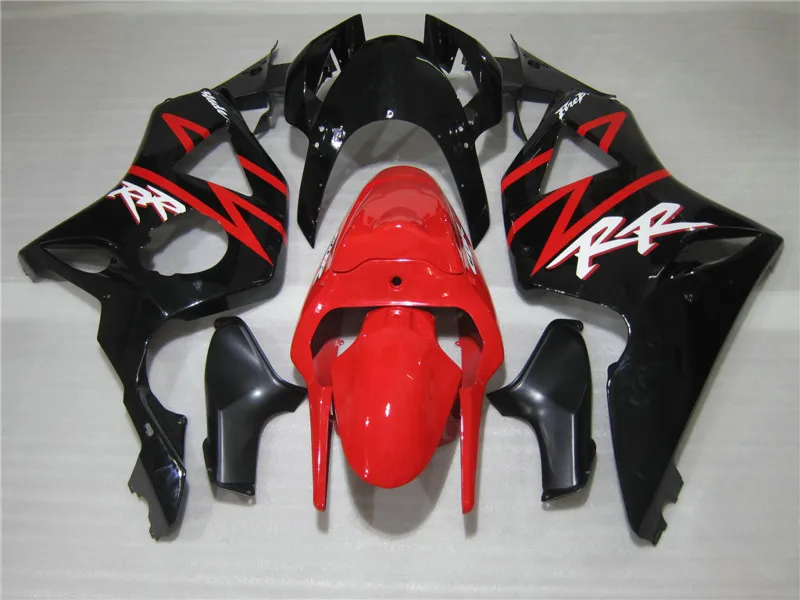 ABS Plastmakare för Honda CBR900RR 02 03 Red Black Fairings Set CBR 954RR 2002 2003 OT19