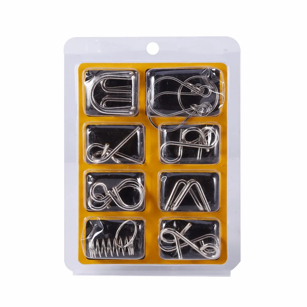 Metal Wire Snake Cube Puzzle Magic IQ Test Mind Game Adults Child