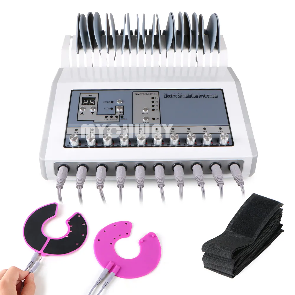 Deep Tissue Muscle Stimulator With Shockwave Therapy And Pads For