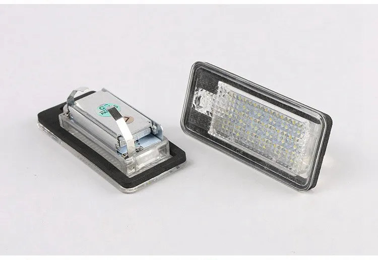 LOT LED番号ナンバープレートプレートライト18LED 12V for Audi A4 B6 8E A3 S3 A6 C6 Q7 A4 B7 A8 S8 S6 RS4 RS63555753